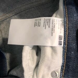 Uniqlo Men's Selvedge Raw Denim 32x34